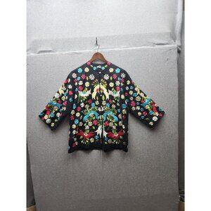 Vintage Caro Of Honolulu Embroidered Jacket Size 14